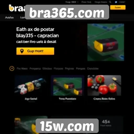 Promoções e bônus atrativos no site bra365